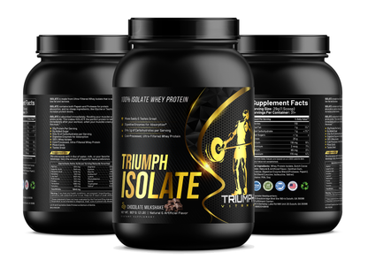 TRIUMPH VITAMIN 2lb 100% Whey Isolate Chocolate – 31 serv.