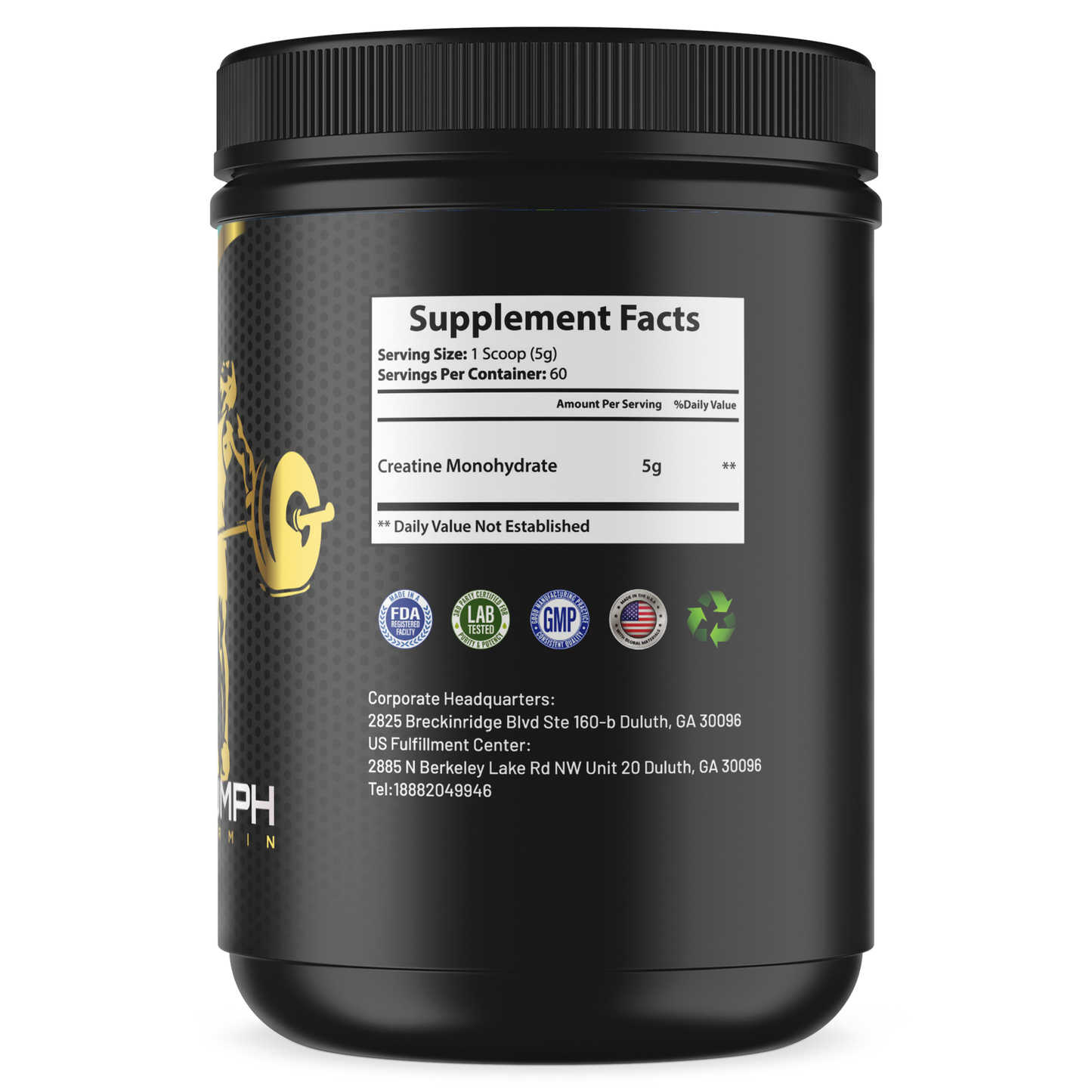 CREATINE MONOHYDRADE POWDER  300g